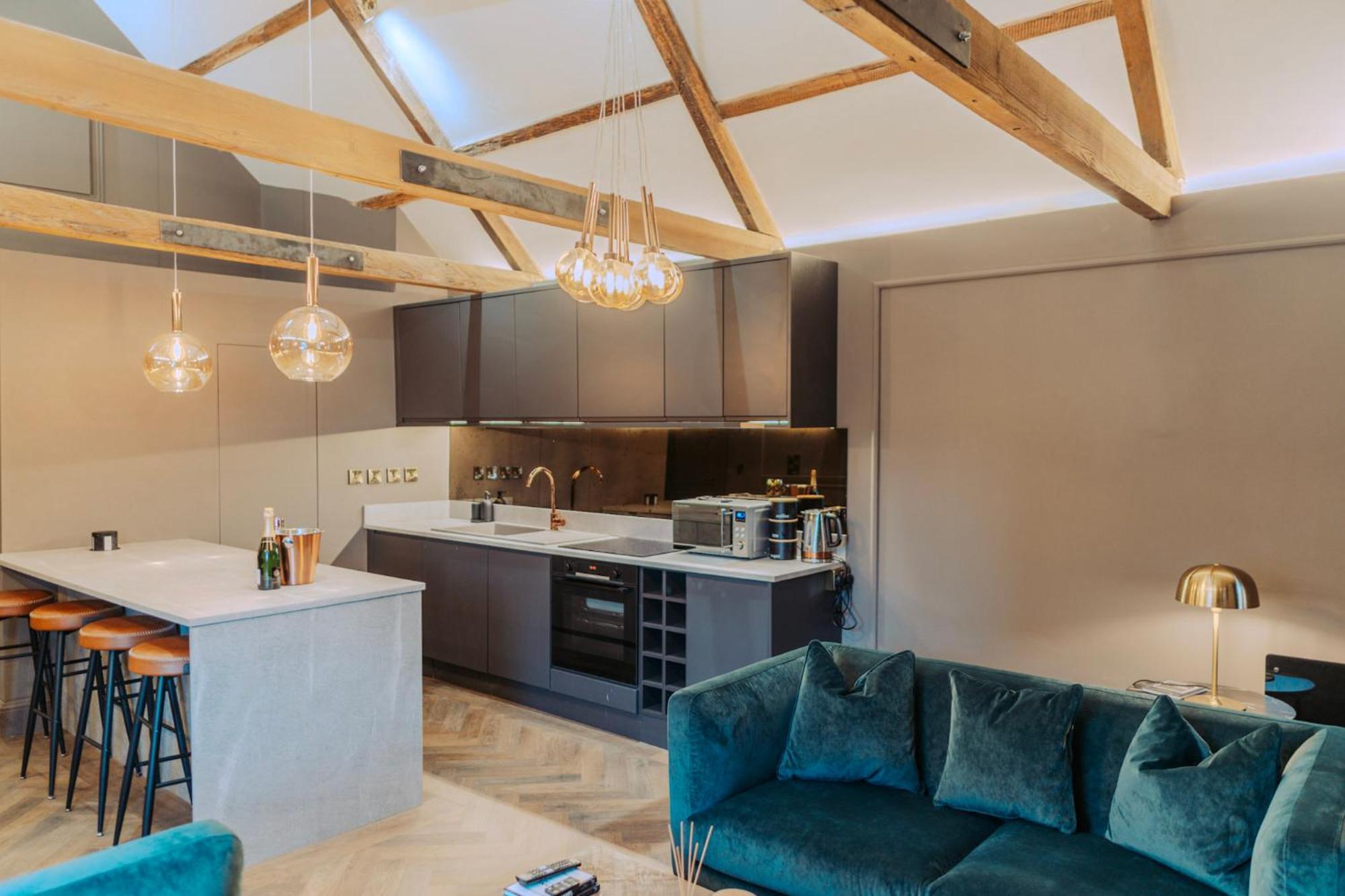 Magistrates Penthouse Suite - Town Centre Apartments With Spa Morpeth Kültér fotó